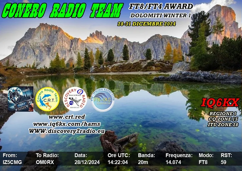 QSL card