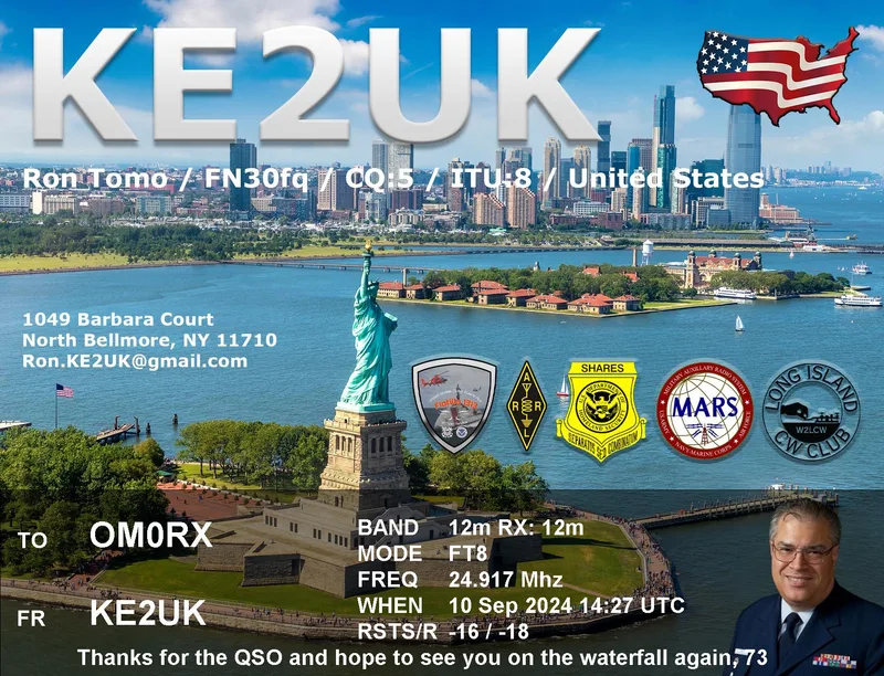 QSL card