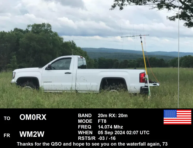 QSL card