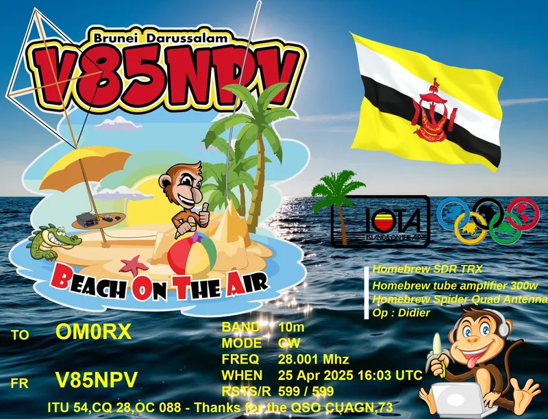 QSL card