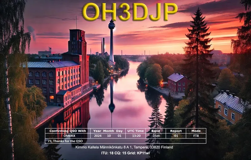 QSL card