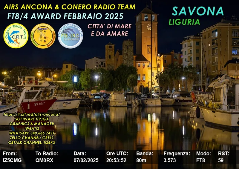 QSL card