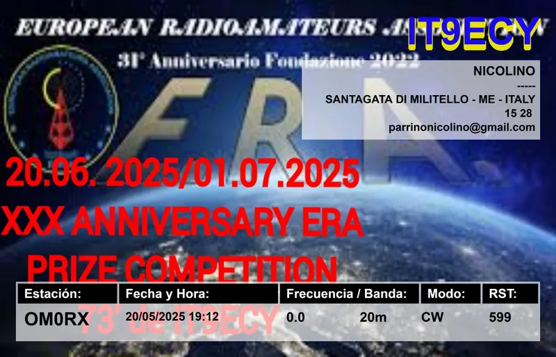 QSL card