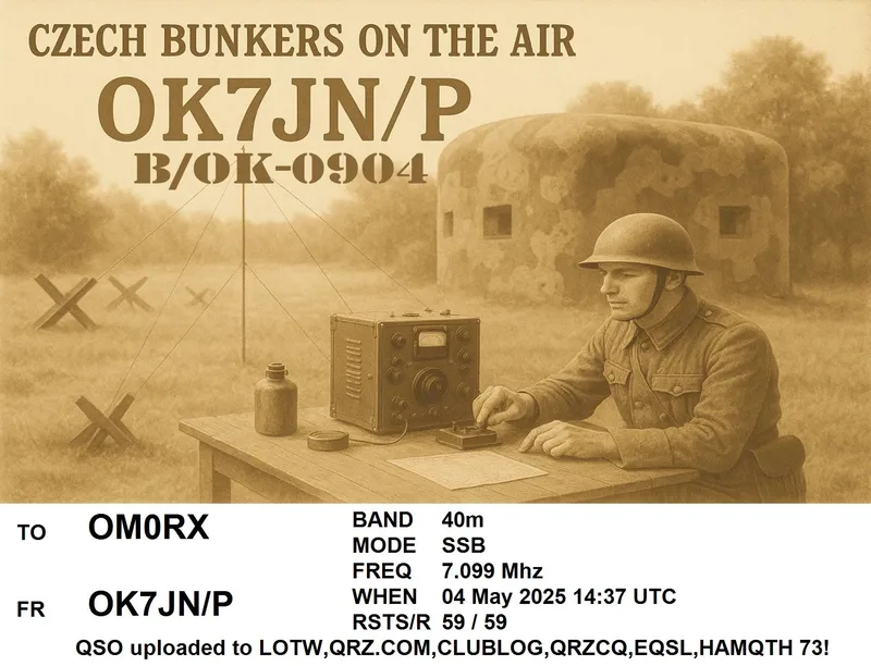 QSL card