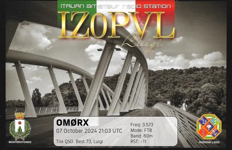 QSL card