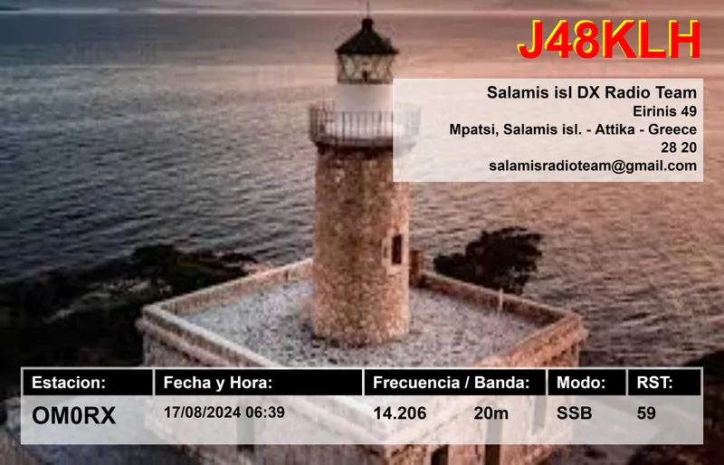 QSL card