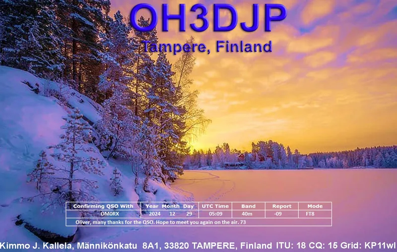 QSL card
