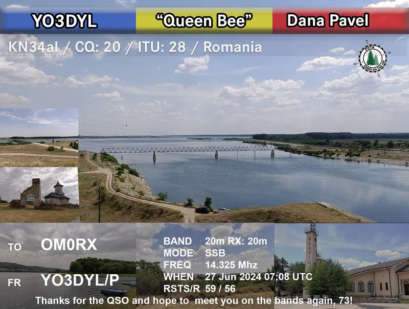 QSL card