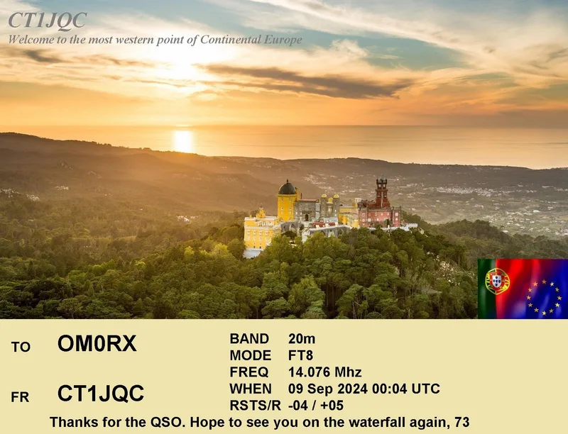 QSL card