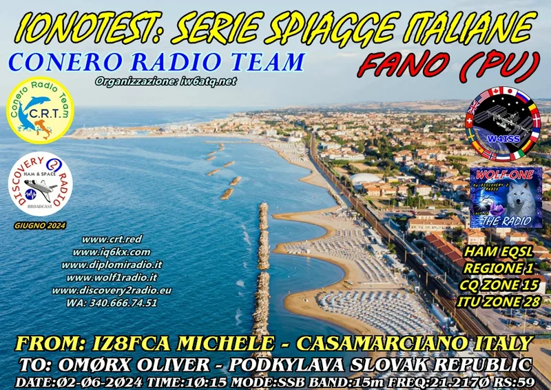 QSL card