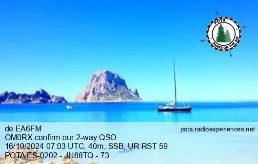 QSL card